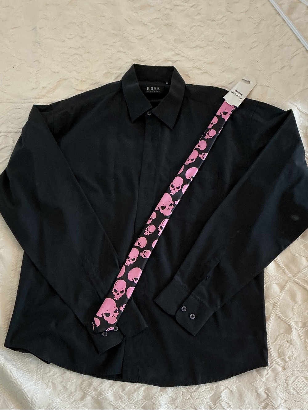 Hugo Boss Black Long-Sleeve Dress Shirt